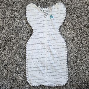 Love To Dream Swaddle Up Original White/ Gray Newborn Baby Girl Or Boy